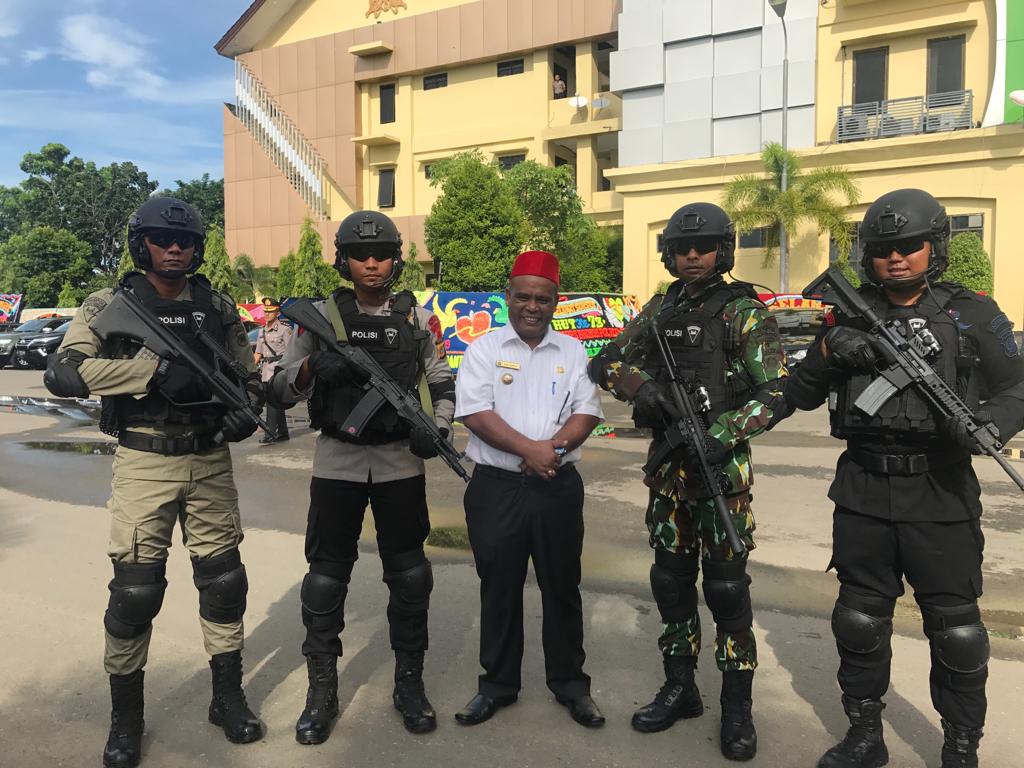 Bupati Pidie Hadiri HUT Korps Brimob Ke 73 di Polda Aceh