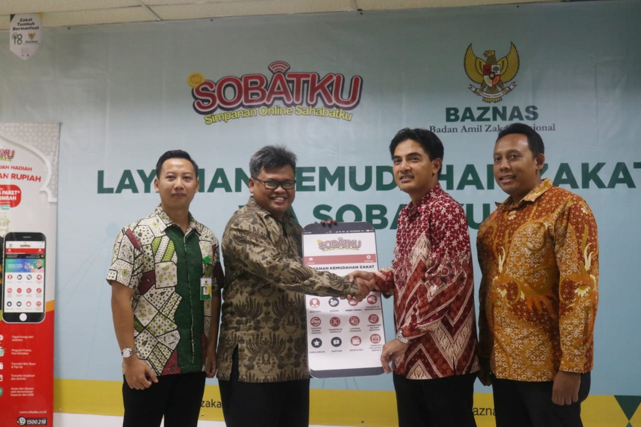Permudah Berzakat, Baznas Gaet Aplikasi Sobatku