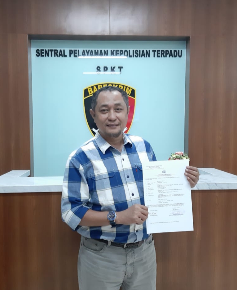 Bareskrim Mabes Polri Terima Laporan Partai Aceh Terhadap Denni Siregar
