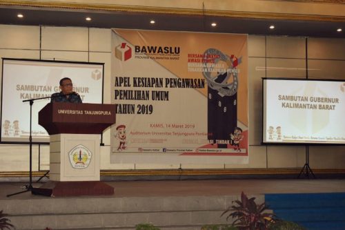 Gubernur Kalbar Minta Bawaslu Komitmen dengan Aturan