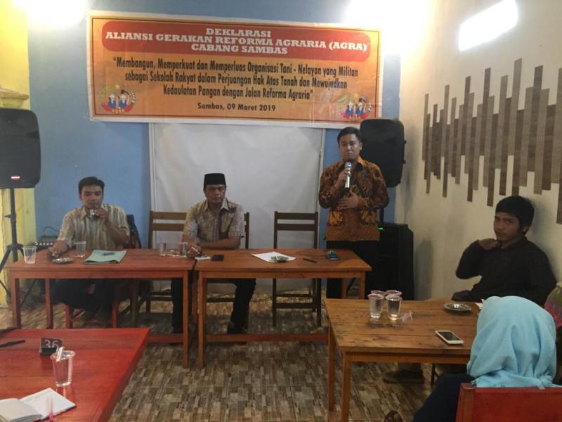 Ini Pesan Ketua HkTI Kalbar Kepada AGRA Sambas yang Baru Terbentuk