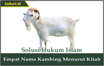 Empat Nama Kambing Menurut Kitab