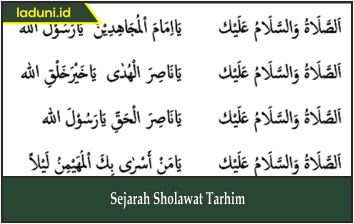 Sejarah Sholawat Tarhim