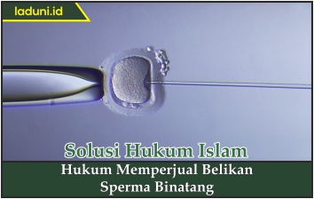 Hukum Memperjual Belikan Sperma Binatang