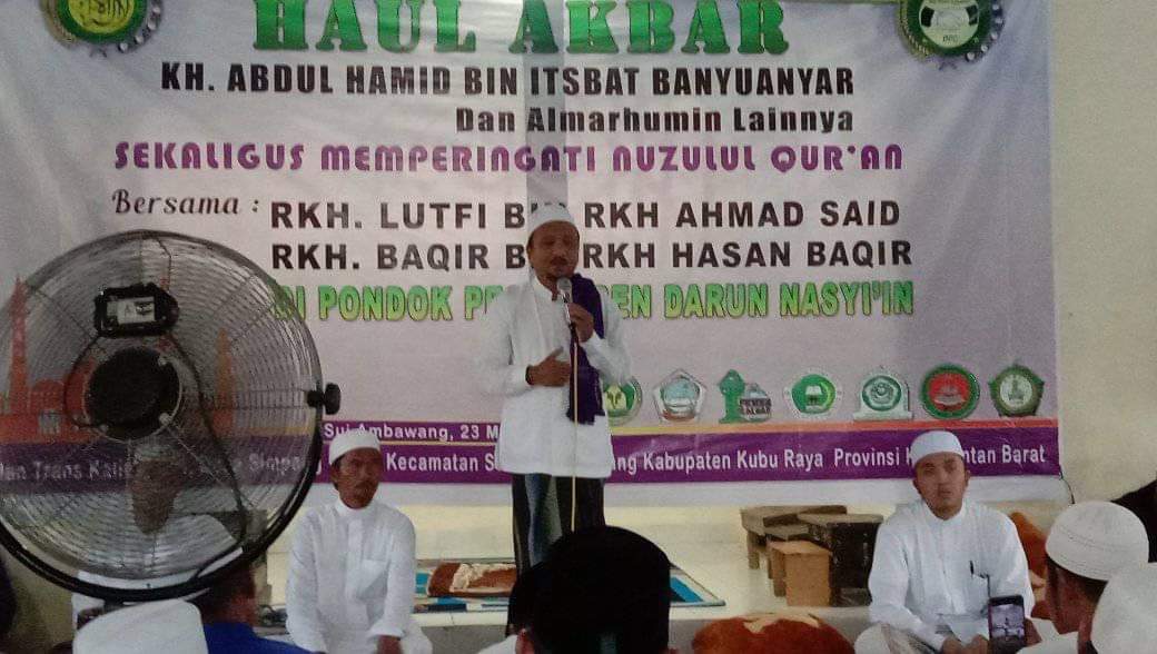 Ponpes Darun Nasyiin Gelar Nuzul Quran sekaligus Haul Akbar KH. Abdul Hamid Banyuanyar