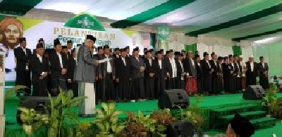 125 Orang  Dilantik Menjadi Pengurus PWNU Jatim Periode 2018-2023