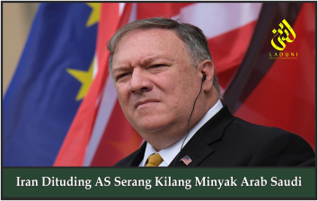 Iran Dituding AS Serang Kilang Minyak Arab Saudi