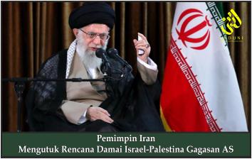 Pemimpin Iran Mengutuk Rencana Damai Israel-Palestina Gagasan AS