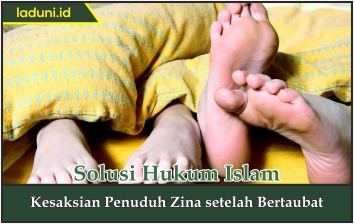 Kesaksian Penuduh Zina setelah Bertaubat