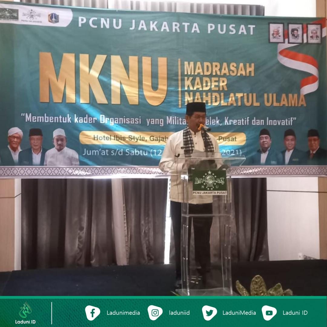 Buka MKNU PCNU Jakarta Pusat, Sekda DKI Jakarta Jelaskan Pentingnya Sekolah Kader bagi Pengurus