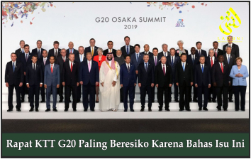 Rapat KTT G20 Paling Beresiko Karena Bahas Isu Ini