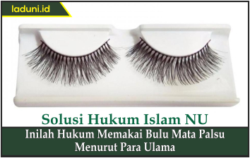 Hukum Sholat Memakai Bulu Mata Palsu