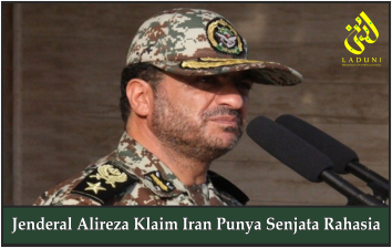 Jenderal Alireza Klaim Iran Punya Senjata Rahasia