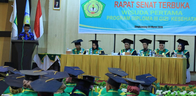 Akademi Gizi SIngkawang gelar Wisuda Pertama Program Diploma III