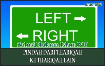 Hukum Pindah Thoriqoh