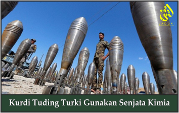 Kurdi Tuding Turki Gunakan Senjata Kimia