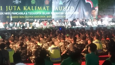 Satu Juta Kalimat Tauhid Menggema di Kelaten untuk Indonesia