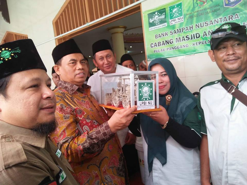 Sekda Provinsi DKI Jakarta Opening Launching Program Bank Sampah LPBI NU