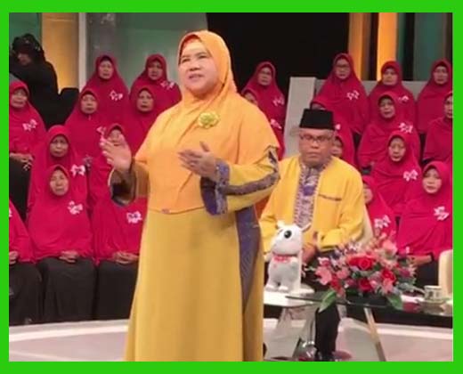 Teladan Bagus, Mamah Dedeh Sampaikan Maaf kepada PBNU dan Nahdliyin melalui Televisi Nasional