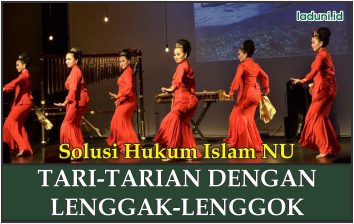 Hukum Tari-tarian dengan Lenggak-lenggok