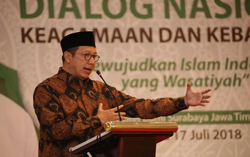 Menag Dorong Ormas Keagamaan Promosikan Moderasi Beragama