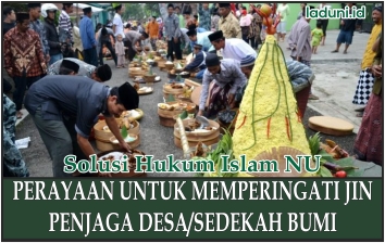 Hukum Perayaan untuk Memperingati Jin Penjaga Desa