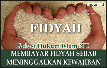 Membayar Fidyah Sebab Meninggalkan Kewajiban