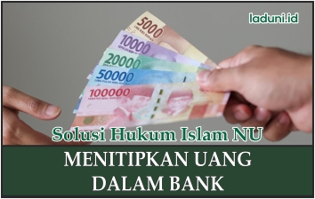 Hukum Menabung Uang ke Bank