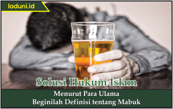 Definisi tentang Mabuk