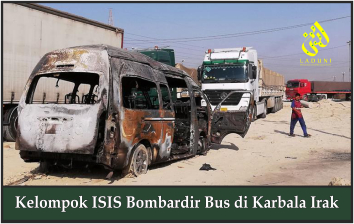 Kelompok ISIS Bombardir Bus di Karbala Irak