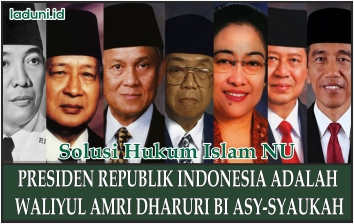 Keputusan Para Alim Ulama tentang Presiden Indonesia
