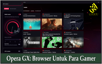 Opera GX: Browser Untuk Para Gamer