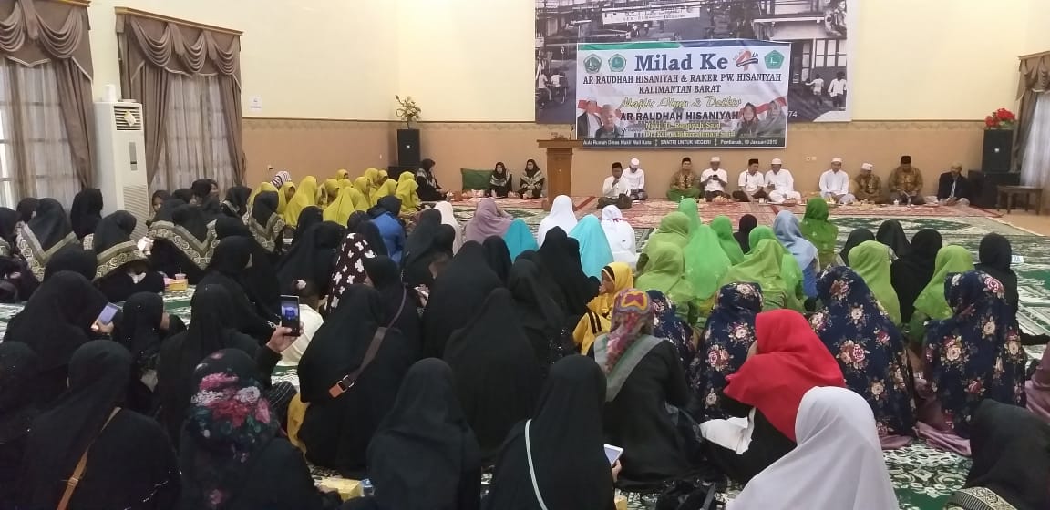 Majlis ar-Raudhah HISANIYAH Kalbar Gelar Milad ke-4