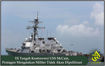 Di Tengah Kontroversi USS McCain, Pentagon Mengatakan Militer Tidak Akan Dipolitisasi