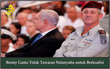 Benny Gantz Tolak Tawaran Netanyahu untuk Berkoalisi