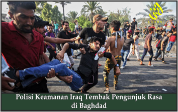 Polisi Keamanan Iraq Tembak Pengunjuk Rasa di Baghdad