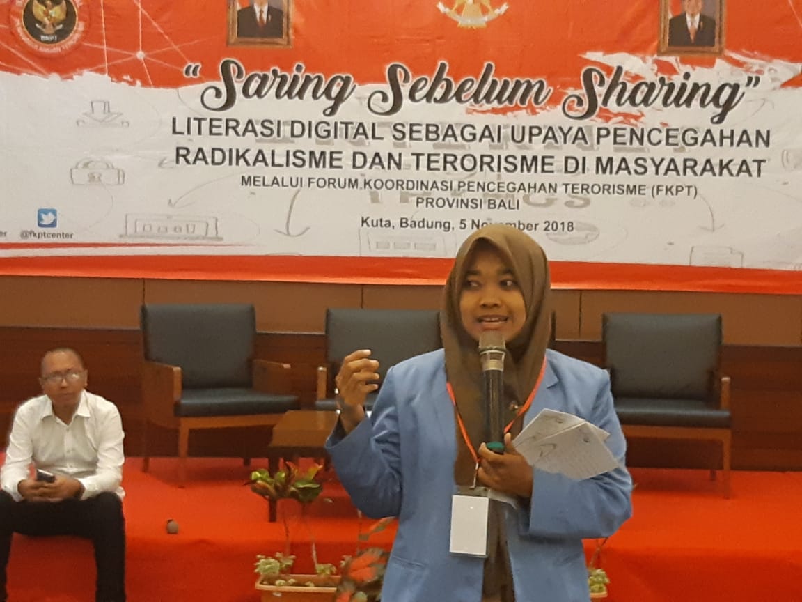 BNPT Bersama FKPT Provinsi Bali Adakan Seminar Literasi Digital Sebagai Upaya Pencegahan Radikalisme
