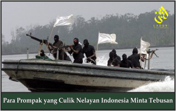 Para Prompak yang Culik Nelayan Indonesia Minta Tebusan