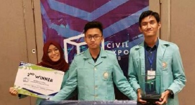 3 Mahasiswa ITS Ciptakan Beton dari Limbah Sisa Hasil Pembakaran Batubara