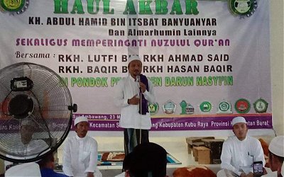 Ponpes Darun Nasyiin Gelar Nuzul Quran sekaligus Haul Akbar KH. Abdul Hamid Banyuanyar