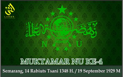 KEPUTUSAN MUKTAMAR NAHDLATUL ULAMA KE-4. Semarang, 19 September 1929 M.