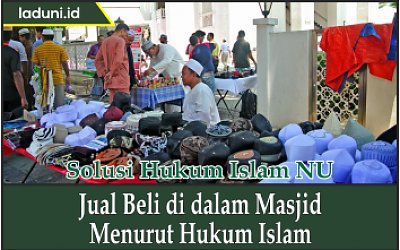 Jual Beli di dalam Masjid Menurut Hukum Islam