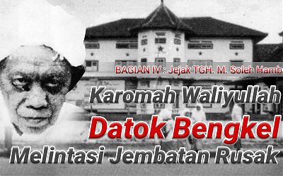 Karomah TGH. M. Soleh Hambali, Lintas Jembatan Rusak