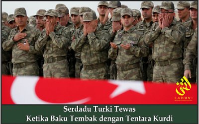 Serdadu Turki Tewas Ketika Baku Tembak dengan Tentara Kurdi