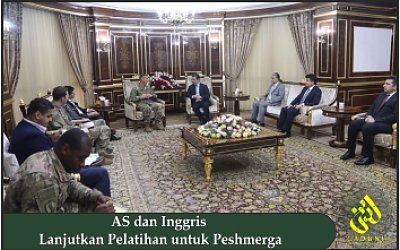 AS dan Inggris Lanjutkan Pelatihan untuk Peshmerga
