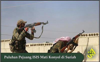 Puluhan Pejuang ISIS Mati Konyol di Suriah