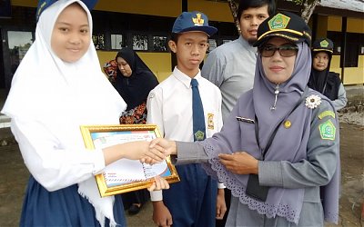 MTs N 2 Melawi Raih Prestasi di AJang OSN Tingkat Kabupaten