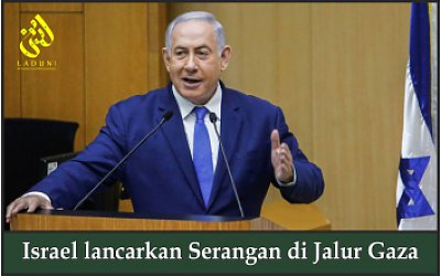 Israel lancarkan Serangan di Jalur Gaza