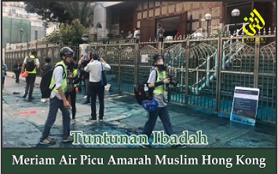 Meriam Air Picu Amarah Muslim Hong Kong