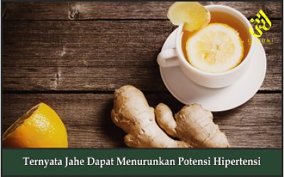 Ternyata Jahe Dapat Menurunkan Potensi Hipertensi